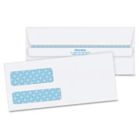 Workstationpro Dbl Window Envelopes- Invoice-No.10- 500-PK-WE - 4.13 in. x 9.5 in. TH3750685